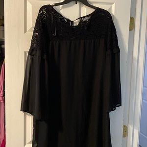 black luxology dress
